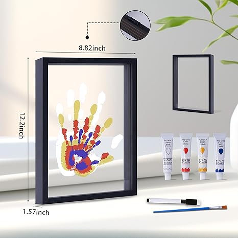 Family Handprint DIY Craft Keepsake Frame – Endless Memory Gift Set