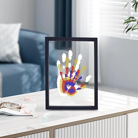 Family Handprint DIY Craft Keepsake Frame – Endless Memory Gift Set