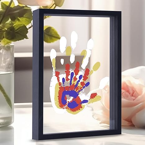 Family Handprint DIY Craft Keepsake Frame – Endless Memory Gift Set